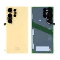 Samsung Galaxy S24 Ultra 5G / S928B Battery Cover + Camera Lens Titanium Yellow Grade A