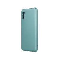 Samsung Galaxy M53 5G / M536B Silicone Metallic Case Green
