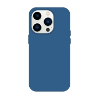 iPhone 12 Silicone Tel Protect Premium Case Navy