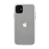 Xiaomi Mi 10 / Mi 10 Pro Silicone Vennus Color Button Case Transparent