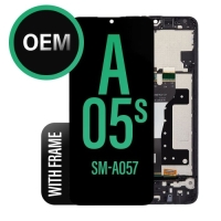 Samsung Galaxy A05s / A057F Frontcover + Lcd  + Touch Black Grade A