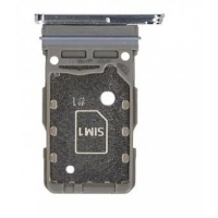 Samsung Galaxy S21 5G / S21 Plus 5G / G991B / G996B Sim Card Tray Holder Black / Grey Original (Service Pack)