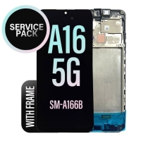 Samsung Galaxy A16 5G / A166B Frontcover + Lcd  + Touch Black Original (Service Pack)