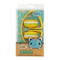 GJBY Headphones GJ-04 Yellow