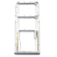 Xiaomi Redmi Note 10 4G / Note 10s Sim Tray Holder Silver / White Original