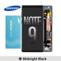 Samsung Galaxy Note 9 / N960F Frontcover + Lcd + Touch BLACK REFURB. (as New) Original