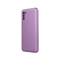 Xiaomi Poco X4 Pro 5G Silicone Metallic Case Violet
