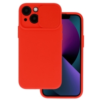 Realme 9i Silicone Camshield Case Red