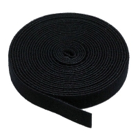 POWERTECH ταινία τύπου velcro TIES-003, πολλαπλών χρήσεων, 20mm, 3m, μαύρη