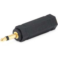 POWERTECH αντάπτορας mono 3.5mm σε 6.35mm CAB-J021, μαύρος, 5τμχ