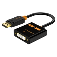 CABLETIME αντάπτορας DisplayPort σε DVI CT-02G, 1080p, μαύρος