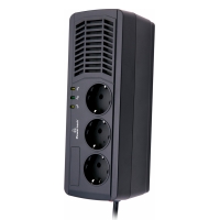 POWERTECH σταθεροποιητής ρεύματος PT-AVR1000I, 1000VA/500W, 3x schuko