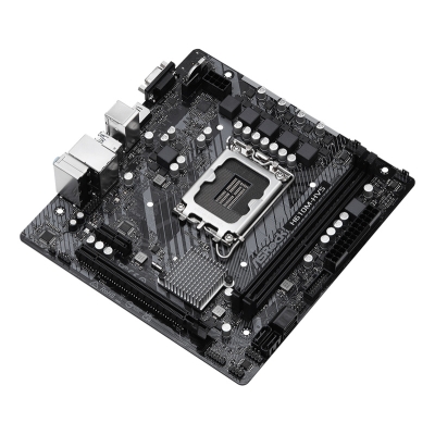 ASROCK μητρική H610M-HVS, 2x DDR4, s1700, USB 3.2 Gen1, mATX