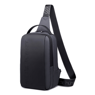 ARCTIC HUNTER τσάντα Crossbody XB00541, με θήκη tablet, 4L, γκρι