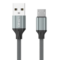 LDNIO καλώδιο Micro USB σε USB LS441, 2.4A, 1m, γκρι