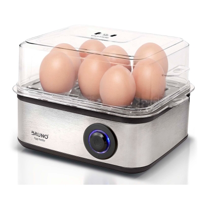 BRUNO βραστήρας αυγών 8 θέσεων BRN-0156, 500W, ανοξείδωτος