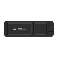 SILICON POWER εξωτερικός SSD PX10, 512GB, USB 3.2, 1050-1050MB/s, μαύρος