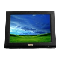 WINCOR NIXDORF used οθόνη BA73-A2 LCD αφής, 15" 1024x768, DB25M, χωρίς βάση, Grade A