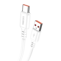 KAKUSIGA καλώδιο USB-C σε USB KSC-982, 3A, 480Mbps, 1m, λευκό