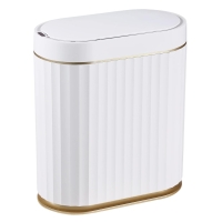 HOME USE κάδος απορριμμάτων HUH-0226 με φωτοκύτταρο, 7lt, λευκός