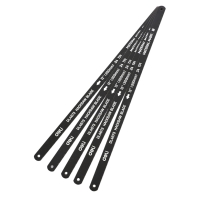 DELI σετ λάμες πριονιού σιδήρου/ξύλου DL4673, 300mm, 24 TPI, 5τμχ