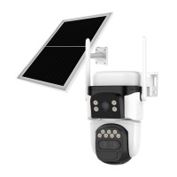 VSTARCAM smart ηλιακή κάμερα BG621TR, triple lens, 3MP, 4G, SD, PTZ, IP66