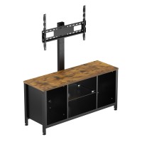BRATECK έπιπλο τηλεόρασης με βάση WP2006ST-BR, 37-75", 115x38x131.3cm, καφέ