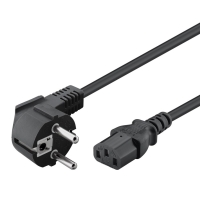 POWERTECH καλώδιο τροφοδοσίας CAB-P032, 3x 1mm², 5m, μαύρο