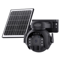SECTEC smart ηλιακή κάμερα ST-515C-3M-5W-BK, 3MP, WiFi, SD, PTZ, IP65