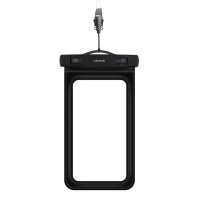 USAMS αδιάβροχη θήκη smartphone US-YD011, έως 7", IPX8, μαύρη