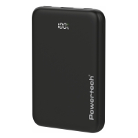 POWERTECH power bank PT-1502 με οθόνη, 10000mAh, 22.5W, μαύρο