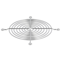 DELOCK σχάρα για 120mm ανεμιστήρα 67308, μεταλλική, ασημί
