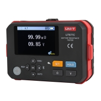 UNI-T μετρητής εσωτερικής αντίστασης μπαταριών UT677C, 0-3Ω, 0-120V
