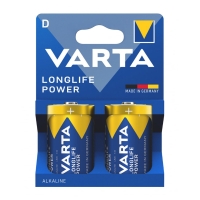VARTA αλκαλικές μπαταρίες Longlife Power, D/LR20, 1.5V, 2τμχ