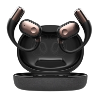 LDNIO earphones με θήκη φόρτισης T11, OWS, Φ15mm, 50/450mAh, μαύρα