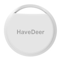 HAVEDEER smart tag ACCUTAG για Android συσκευές, Bluetooth tracker, λευκό