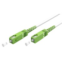 GOOBAY καλώδιο οπτικής ίνας SC-APC 59604, Singlemode OS2, 20m, λευκό