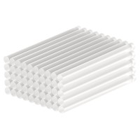 GOOBAY ράβδοι σιλικόνης 77853, Φ11mm x 200mm, διάφανο, 50τμχ