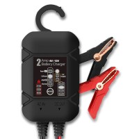 BYGD φορτιστής & συντηρητής μπαταρίας αυτοκινήτου S2000, 6-12V/2A