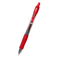 PILOT στυλό διαρκείας gel G-2, 0.7mm, 14cm, κόκκινο