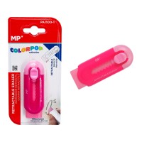 MP πτυσσόμενη γόμα για μολύβι PA1100-1, ροζ