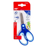 MP παιδικό ψαλίδι χαρτιού PT105, μεταλλική λεπίδα, 13cm, μπλε