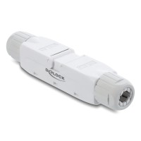 DELOCK σύνδεσμος LSA 91126, CAT 6A unshielded, tool-free, λευκός