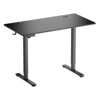 BRATECK ηλεκτρικό γραφείο S23-22R-B-BK με ρυθμιζόμενο ύψος, 1200x600x720~1180mm, μαύρο