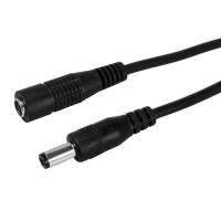POWERTECH καλώδιο προέκτασης τροφοδοσίας CAB-H197, 5.5x2.1mm, 3m, μαύρο