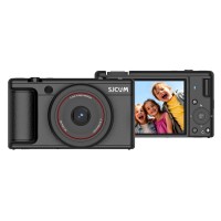 SJCAM compact φωτογραφική μηχανή ZV200, 12MP, 16x ψηφιακό zoom, μαύρη