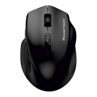 POWERTECH ασύρματο ποντίκι PT-1578, 2.4GHz & Bluetooth, έως 4000DPI, μαύρο