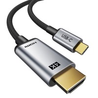 CABLETIME καλώδιο USB-C σε HDMI CT-PU31-CMHD4, 4K/60Hz, 1.8m, μαύρο