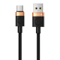 CABLETIME καλώδιο USB-C σε USB CT-AMCM2A, 2A, 480Mbps, 1m, μαύρο
