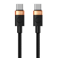 CABLETIME καλώδιο USB-C CT-CM60, 60W, 480Mbps, 1m, μαύρο